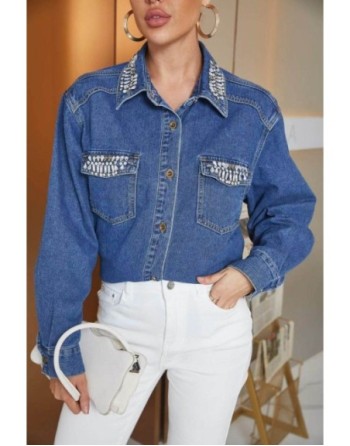 Jean Jacket With Decorative...