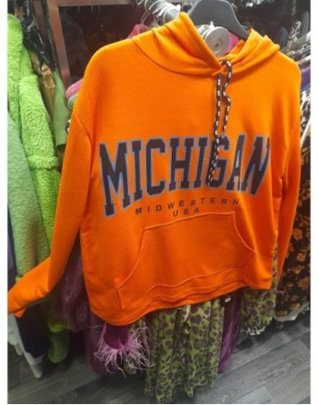 Short Sweatshirt Orange